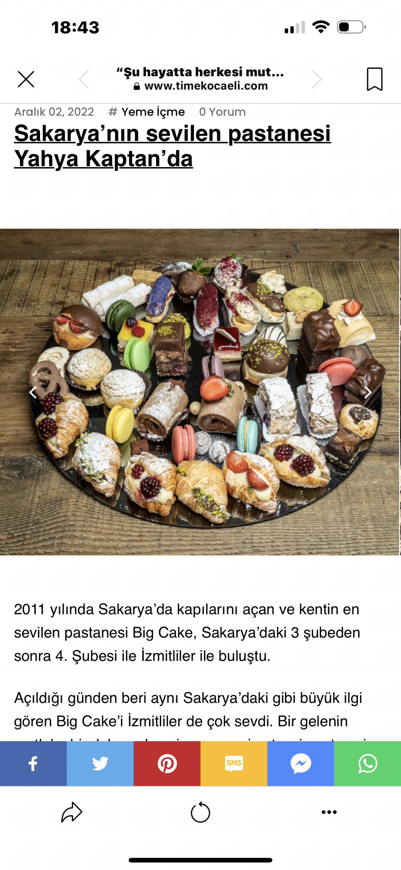  “Şu hayatta herkesi mutlu edemezsin” derler... “Big Cake” herkesi mutlu ediyor... 