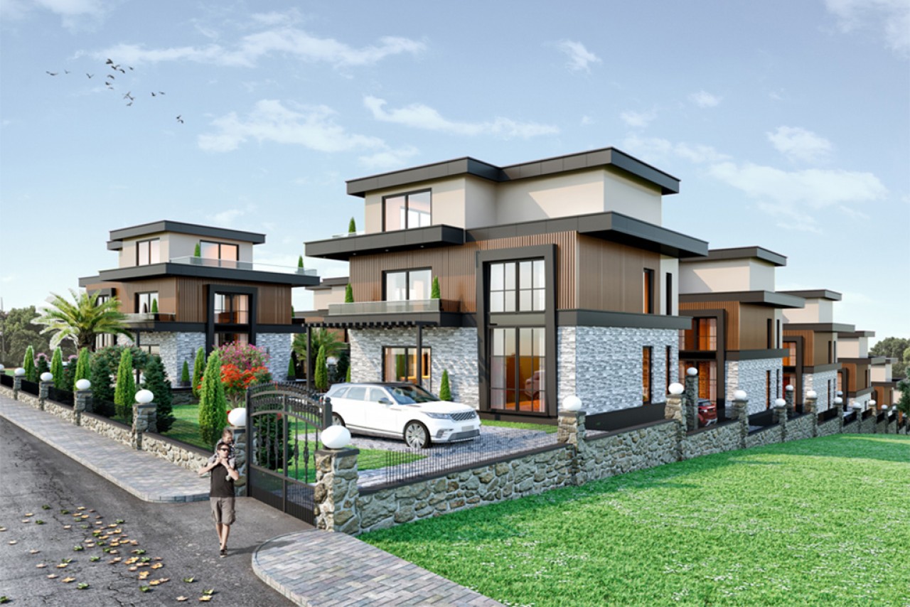  Kocaeli’nin En İhtişamlı Modern Villa Projesi: Natural Garden By Dedesan 