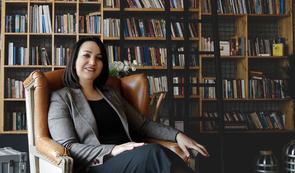 Deva Partisi Derince İlçe Başkanı Zeynep Sudan