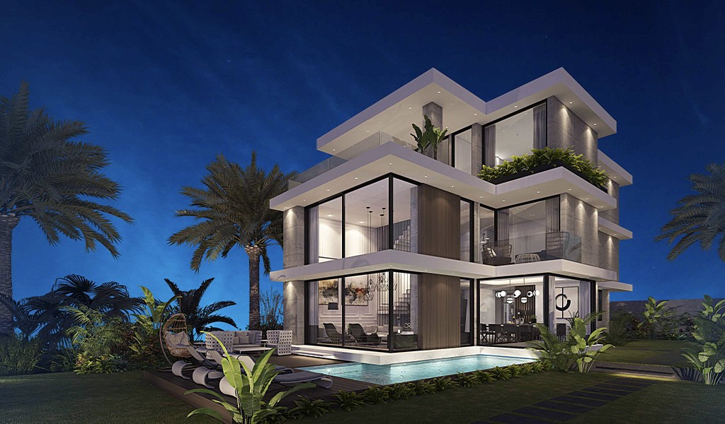 Doğanın yeşili, denizin mavisi, hayallerinizin evi; Azur Villaları- Bahçecik