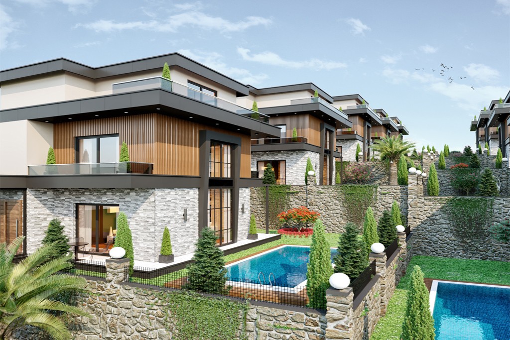 Kocaeli’nin En İhtişamlı Modern Villa Projesi: Natural Garden By Dedesan