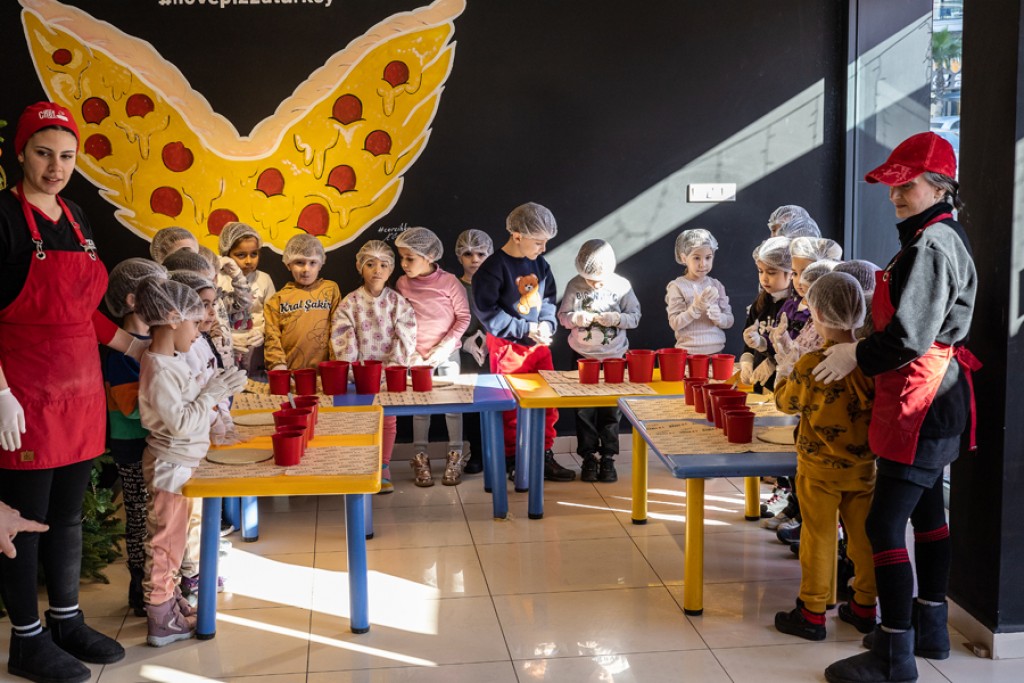 Limon Evi Anaokulu Bu Sefer Pizzacı Oldu