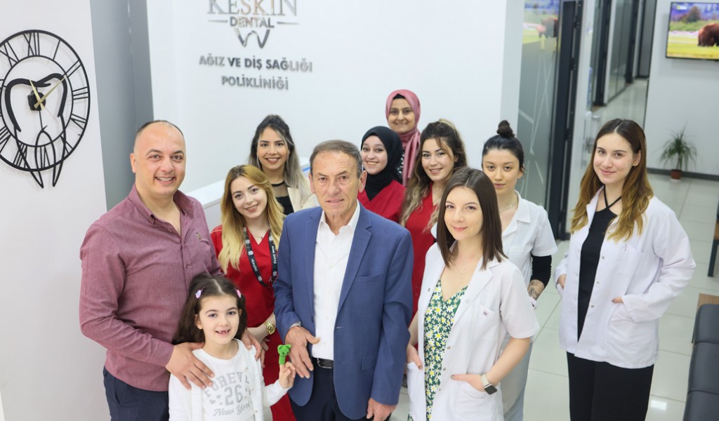 Özel Keskin Dental Ağız ve Diş Sağlığı Polikliniği Körfez’de Dişler Pırıl Pırıl